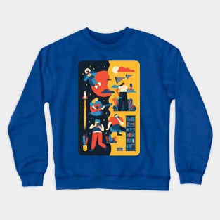 Day and Night Crewneck Sweatshirt